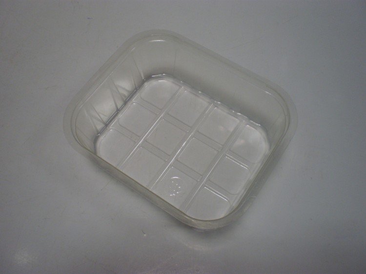 Vanička/Miska průhled hranatá 500ml 50ks | Jednorázové nádobí - Kelímky, tácky, talíře, boxy